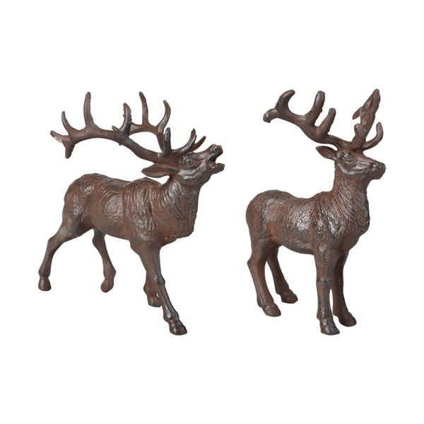 Kovinske vrtne figurice v kompletu 2 ks Deer – Esschert Design