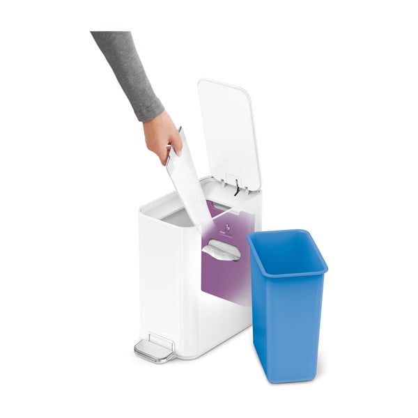 Jeklen koš za smeti s pedalom 5 l – simplehuman-image-3