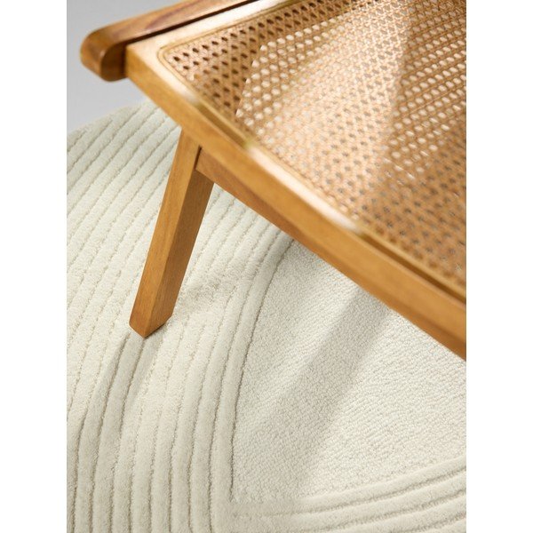 Kremno bela volnena preproga 120x170 cm Kensington Victoria – Ted Baker-image-2
