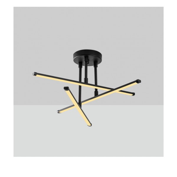 Črna LED stropna svetilka 26x51 cm Umut – Opviq lights-image-2