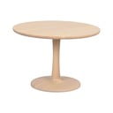 Okrogla mizica v hrastovem dekorju 60x60 cm Hobart – Rowico