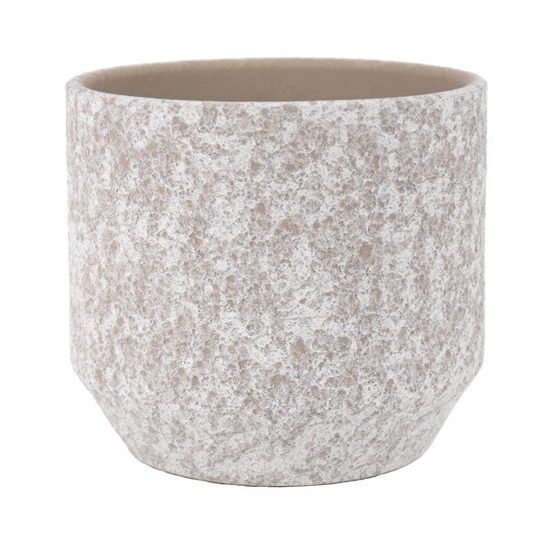 Keramičen ročno poslikan okrasni cvetlični lonec ø 18 cm Almada – Ego Dekor