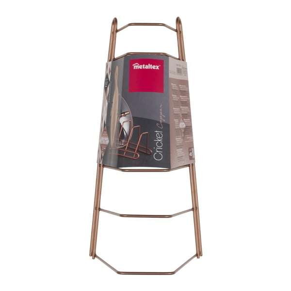 Stojalo za pokrove Metaltex v bakreni barvi-image-3