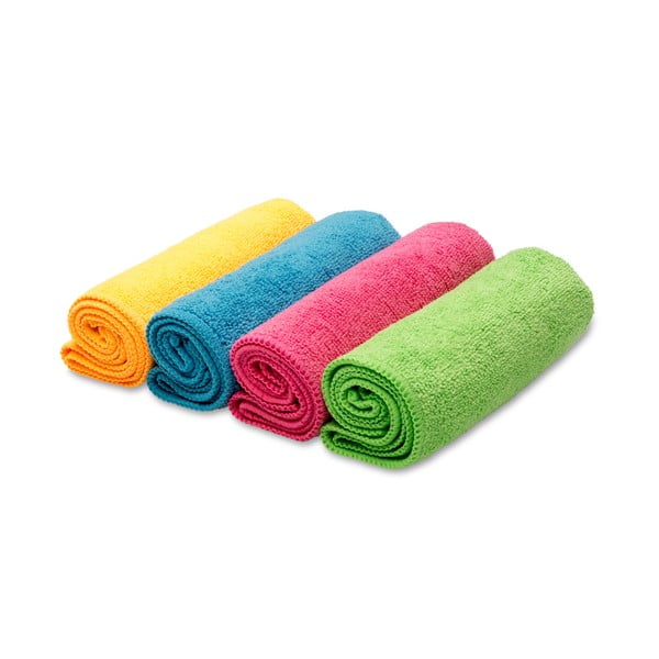 Krpe za čiščenje iz mikrovlaken v kompletu 14 ks Colors – Vileda-image-3