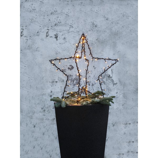 Črna božična svetlobna dekoracija Foldy - Star Trading-image-3