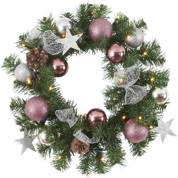 LED svetleči venec Star Trading Noel, ⌀ 40 cm-image-1