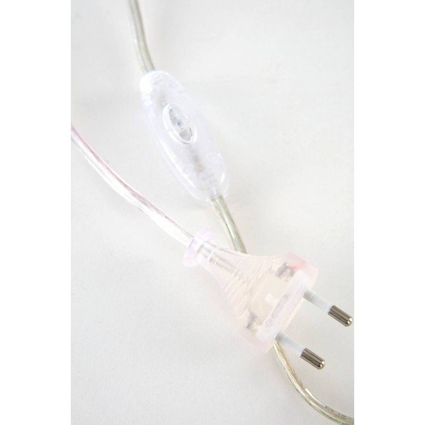 Bež/v sijajno srebrni barvi tekstilna namizna svetilka (višina 39 cm) Lasse – Jotex-image-3