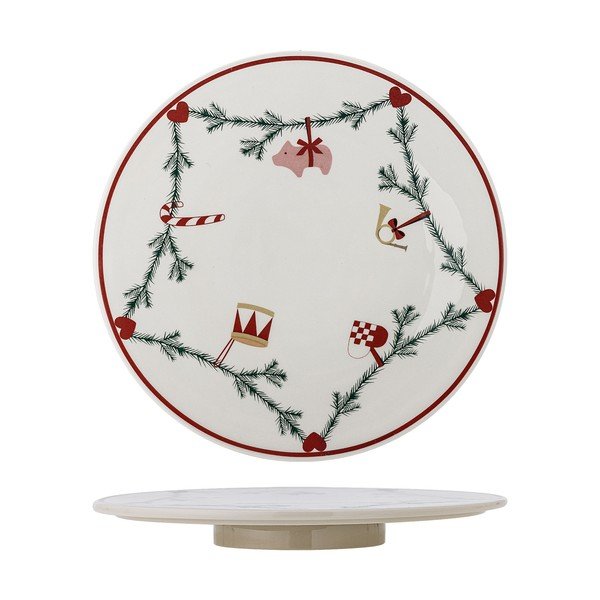 Pladenj z božičnim motivom iz kamenine ø 35 cm Yule – Bloomingville-image-3