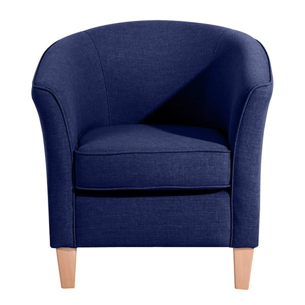 Temno moder fotelj Max Winzer Livia Dark Blue-image-2
