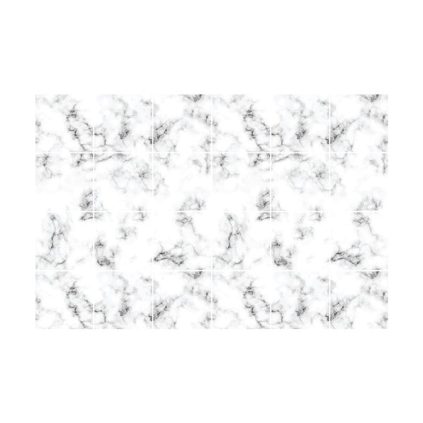 Nalepke v kompletu za ploščice 24 ks 10x10 cm Marble – Ambiance-image-2