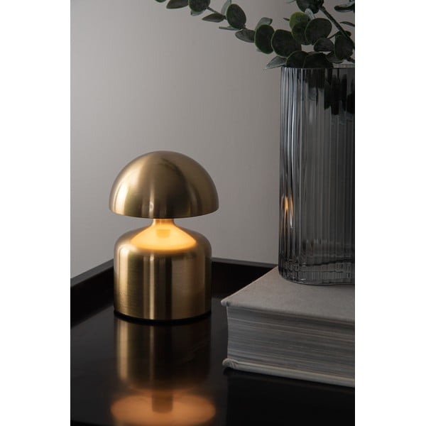 LED namizna svetilka v zlati barvi (višina 15 cm)  Impetu  – Leitmotiv-image-1
