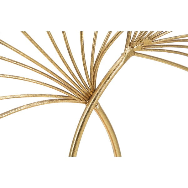 Dekoracija v zlati barvi Mauro Ferretti Leaf Glam, višina 35 cm-image-3