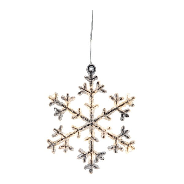 LED dekoracija Best Season Icy Snowflake, 18 cm