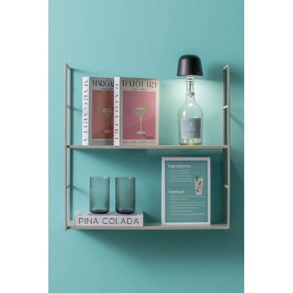 Bela/oranžna dekorativna papirnata škatla za shranjevanje 18x4x25 cm Margarita – PT LIVING-image-3