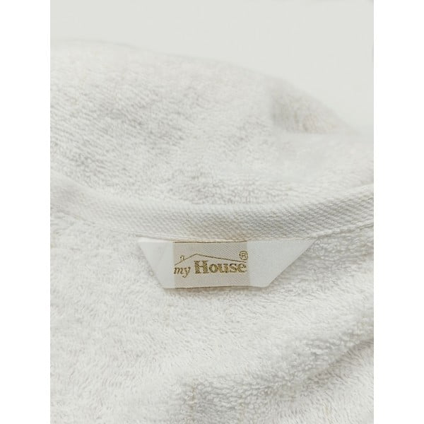 Bela brisača za plažo 100x180 cm Big - My House-image-1