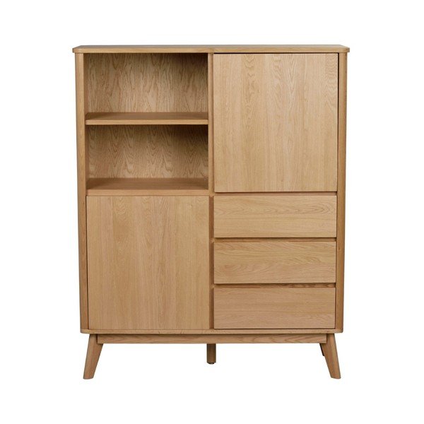 Komoda iz hrastovega lesa Rowico YuRAi , výška 138 cm-image-1