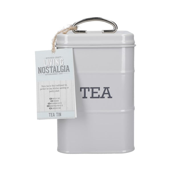 Jeklena posoda za shranjevanje razsutega čaja Living Nostalgia – Kitchen Craft-image-4