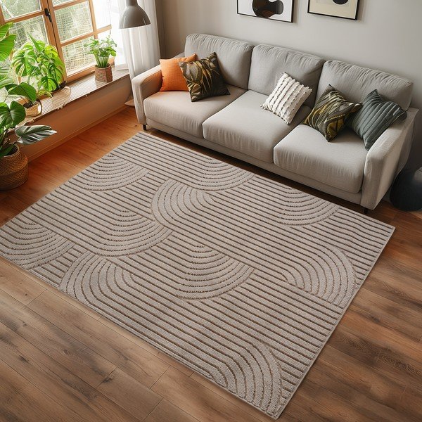 Bež preproga 160x230 cm Helix 2201 – Ayyildiz Carpets-image-1
