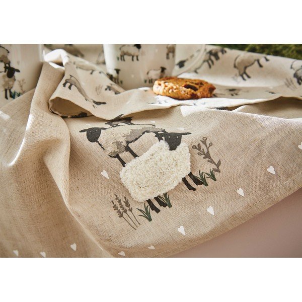 Kuhinjske krpe v kompletu 3 ks iz mešanice lana 45x65 cm Highland Sheep – Cooksmart ®-image-2