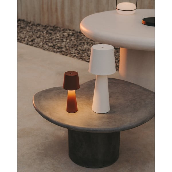 LED prenosljiva zatemnitvena zunanja svetilka na USB ø 10 cm Arenys – Kave Home-image-2