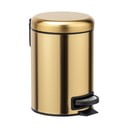 Koš za smeti s pedalom iz nerjavečega jekla v zlati barvi 3 l Leman – Wenko