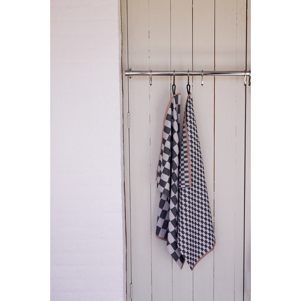 Stenski obešalnik iz nerjavečega jekla v mat srebrni barvi 70 cm Hang-It – Mette Ditmer Denmark-image-4