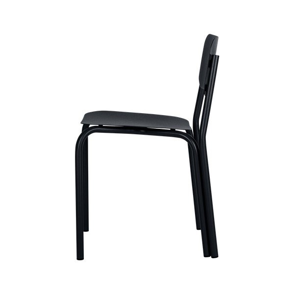 Črn kovinski vrtni stol Kei – noo.ma-image-2