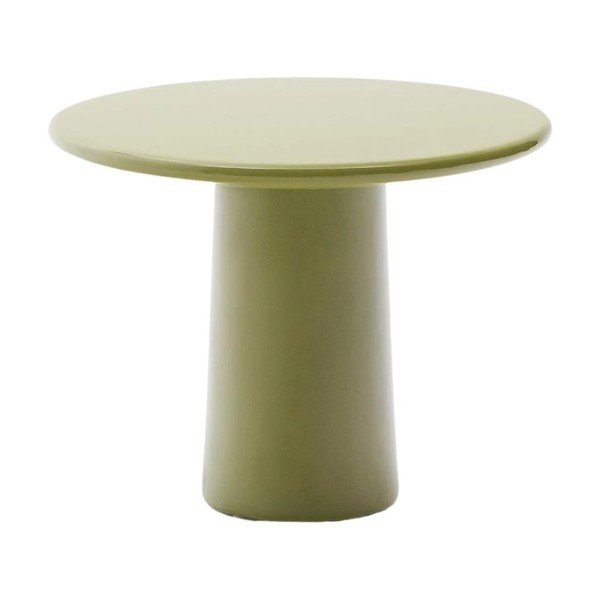 Betonska okrogla vrtna klubska mizica ø 65 cm Albanella – Kave Home