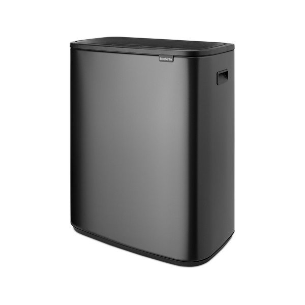 Temno siv jeklen koš za smeti na dotik 60 l Bo Touch Bin – Brabantia-image-3
