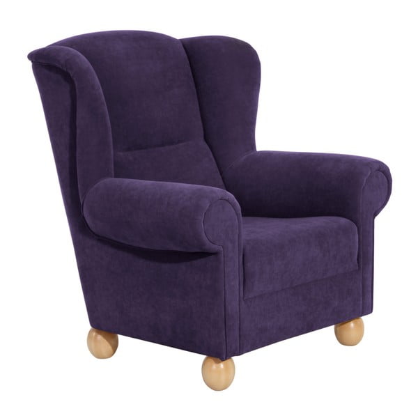 Purple Max Winzer Monarch Velor fotelj