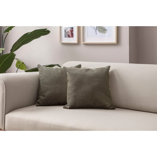 Prevleke za blazino v kompletu 2 ks iz rebrastega žameta 43x43 cm – Mioli Decor-image-4