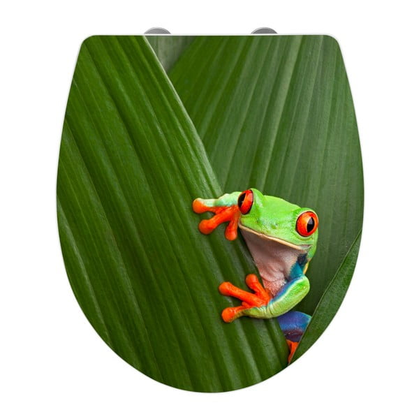 Enostavno zapiranje straniščne školjke Wenko Frog, 45 x 38,8 cm