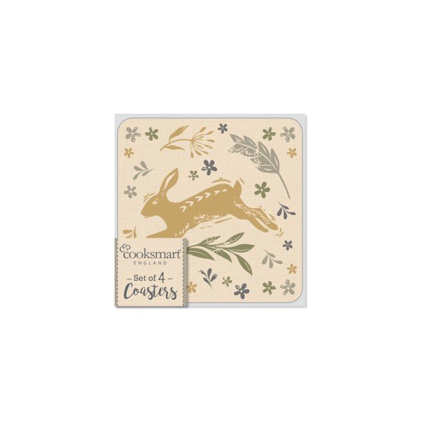 Komplet 4 podstavkov Cooksmart® Foxy Cork-image-1