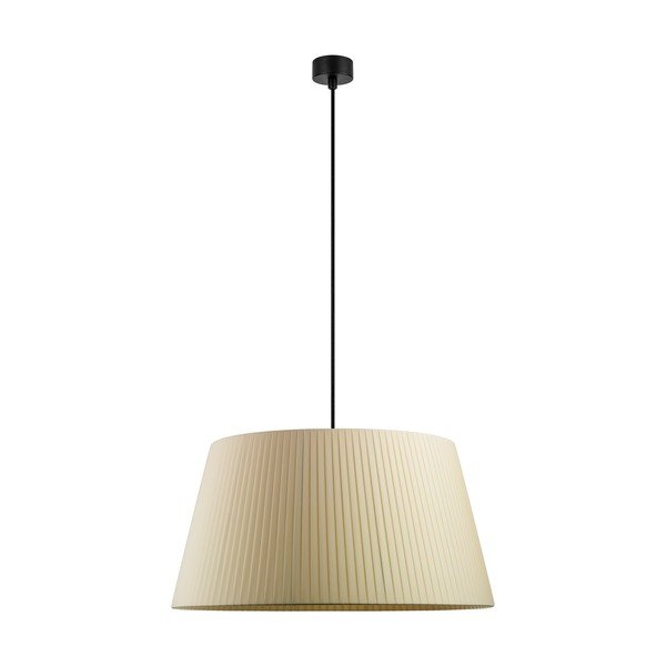 Bež viseča svetilka Sotto Luce Kami, ⌀ 34 cm