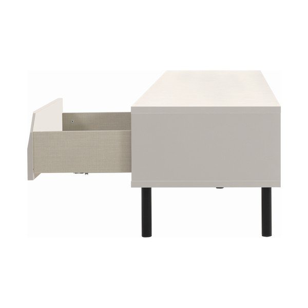 Bela TV omarica 177x39 cm Corner - Tenzo-image-2