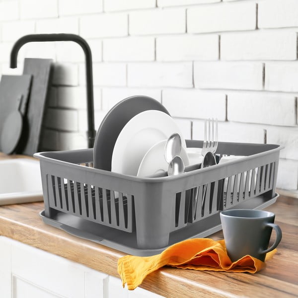 Siv plastičen odcejalnik posode – Orion-image-1