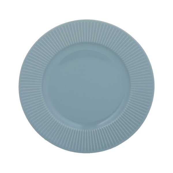 Modri lončeni desertni krožnik ø 20,4 cm Linear - Mason Cash