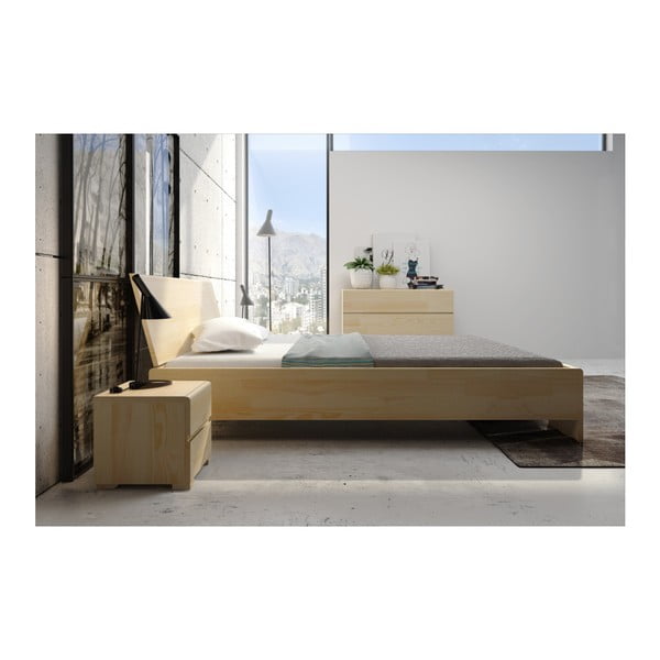 Dvoposteljna postelja iz borovega lesa SKANDICA Vestre Maxi, 200 x 200 cm-image-4