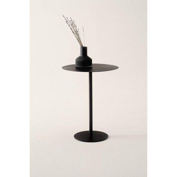 Kovinska okrogla stranska mizica ø 40 cm Heby – Jotex-image-1