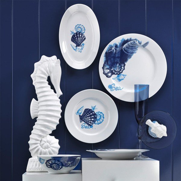 Kutahya Rusnora 24-delni porcelanast jedilni set
