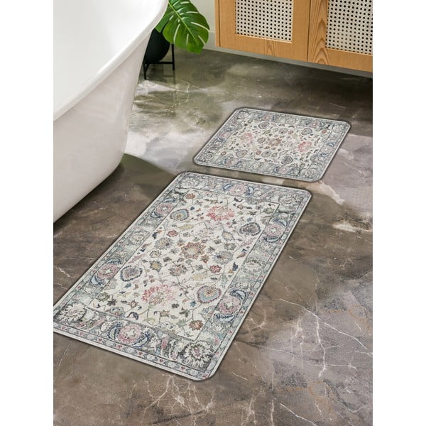 Sive kopalniške preproge v kompletu 2 ks 60x100 cm – Mila Home-image-2