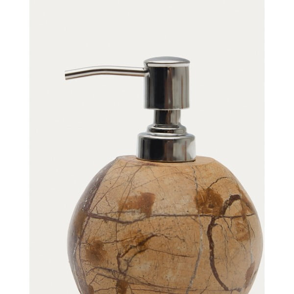 Marmorni dozirnik za milo v naravni barvi 200 ml Spalsh – Kave Home-image-4