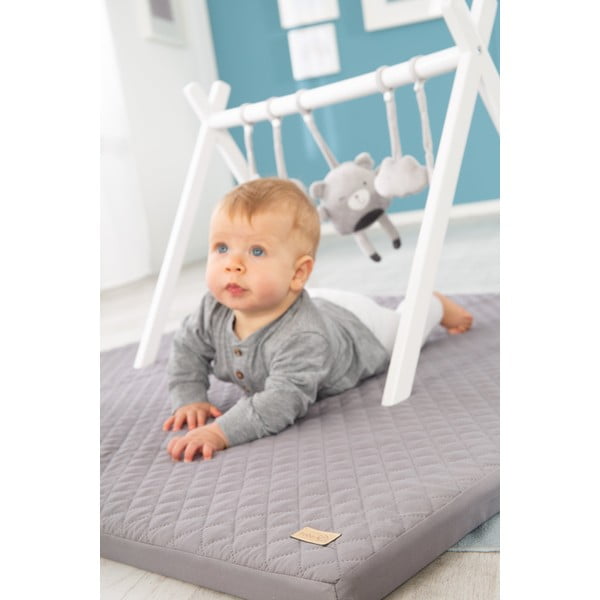 Temno siva otroška igralna podloga 120x120 cm Style – Roba-image-3