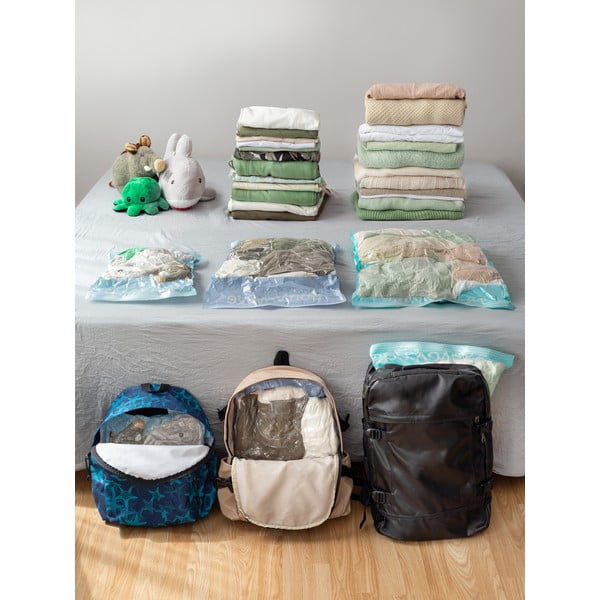 Vakuumske vreče za oblačila v kompletu 6 ks Roll Up S/M/L – Compactor-image-1