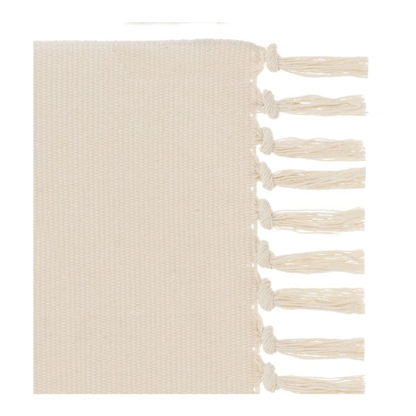 Kremno bela preproga 50x80 cm – Casa Selección-image-1