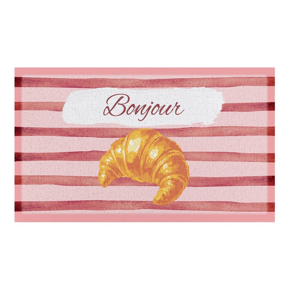 Predpražnik iz PVC-ja 40x70 cm  Croissant Bonjour