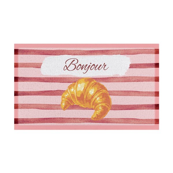 Predpražnik iz PVC-ja 40x70 cm  Croissant Bonjour – Artsy Doormats