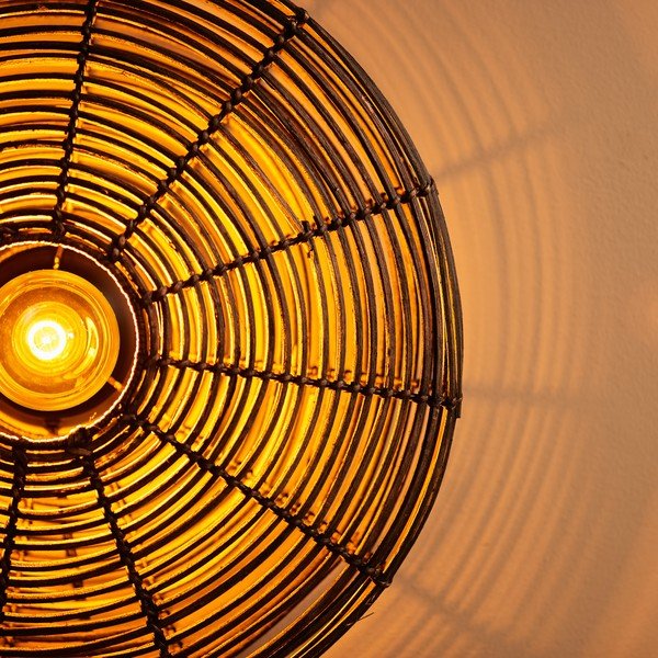 Črna stenska svetilka Mataka - Light & Living-image-3