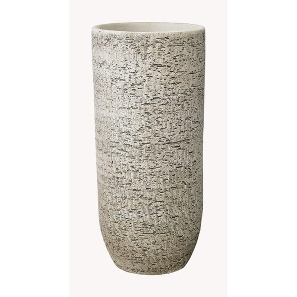 Siva keramična vaza Big pots Portland, ø 50 cm