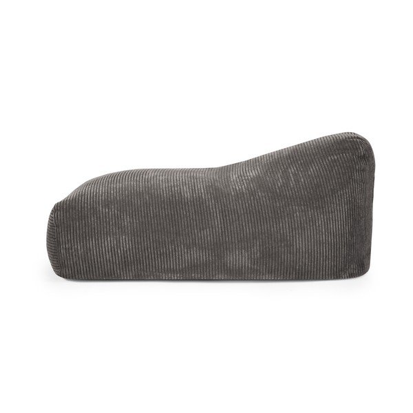 Zelena vreča za sedenje iz rebrastega žameta Snug 130 – SLOWDOWN-image-3
